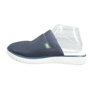 LL Bean Women's Blue Nylon Slip On Airlight Scuffs Indoor Slippers Size 8 M